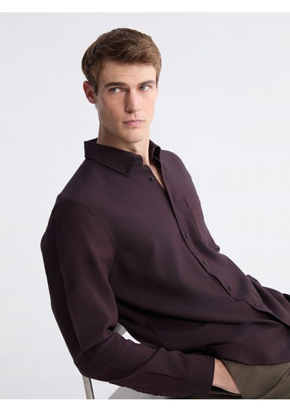 Yeni Sezon Regular Fit Uzun Kollu Erkek Oduncu Gömlek