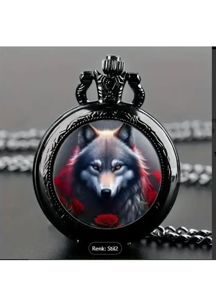 Retro Kurt & Güller Tasarımı Kuvars Cep Saati