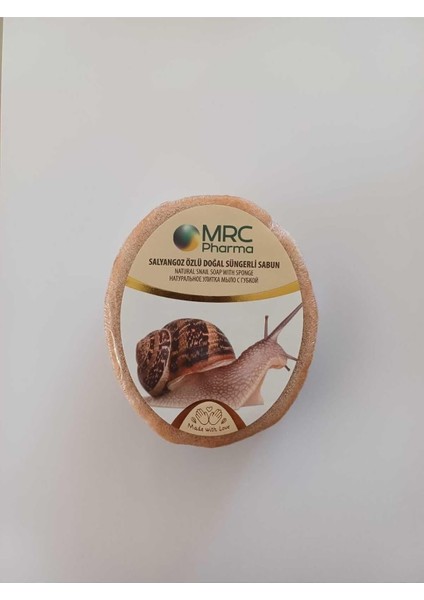 Mrc Pharma Salyangoz Özlü Doğal Süngerli Sabun
