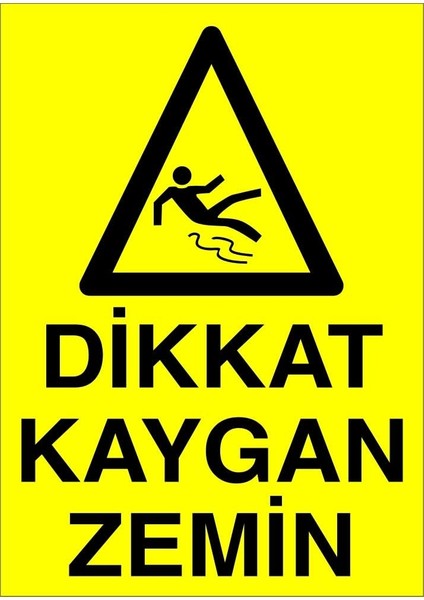 LR-IS816 Dikkat Kaygan Zemin Uyarı Levhası
