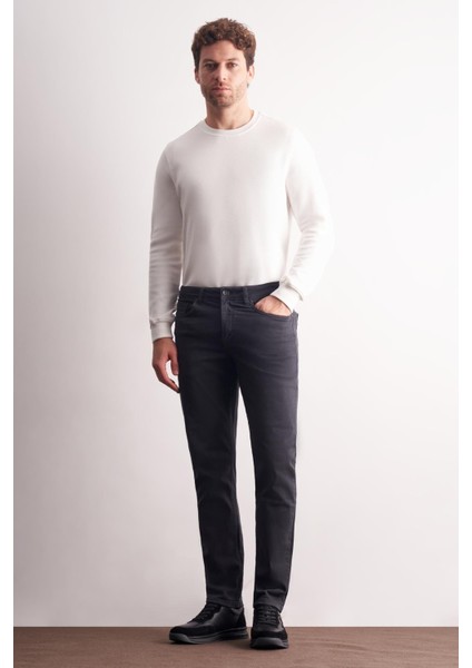 Antrasit 5 Cep Casual Slim Fit Pamuklu 5 Cep Pantolon 1003255318 fiyatları