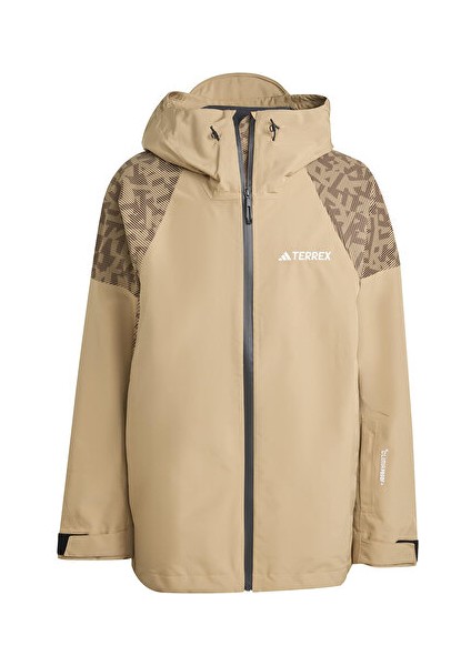 Terrex Xpr Hyb Pk Jkt Kadın Outdoor Mont JN3090 Kahverengi