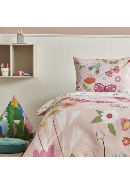 Young BUTTERFLY%100 Pamuk Tek Kişilik Nevresim Takımı modelleri