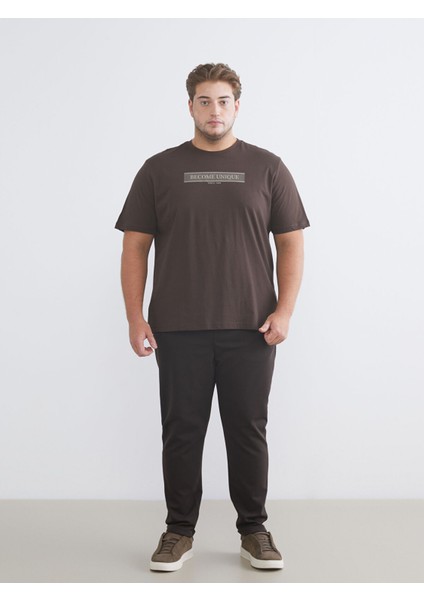 Yeni Sezon Büyük Beden Bisiklet Yaka Baskılı Erkek Tişört fiyatları