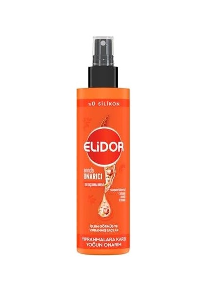 Elidor Superblend Sıvı Saç Bakım Kremi Anında Onarıcı Kırılma Karşıtı Yoğun Besleyici Bakım (200 Ml)