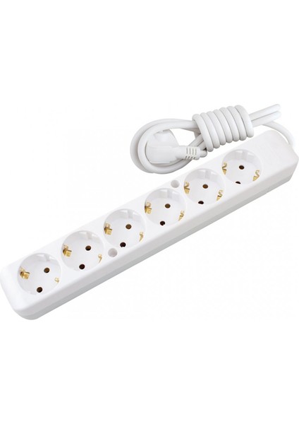 6'lı 2 Metre Grup Priz 4 Adet