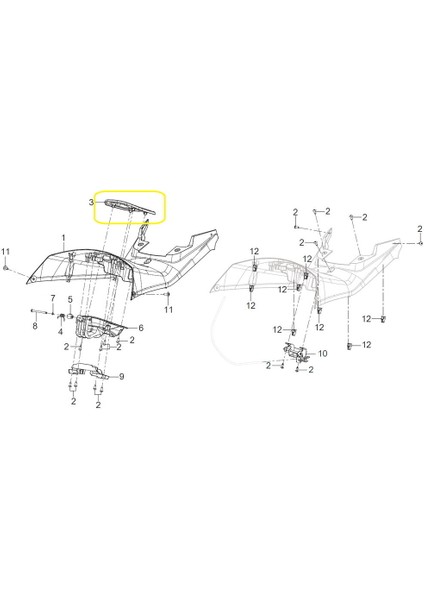 ADV125 Benzin Deposu Kapak Plastiği fiyatları