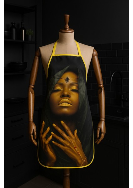 Dijital Baskılı Su Sıvı Geçirmez Leke Tutmaz Mutfak Önlüğü Aurora fiyatları