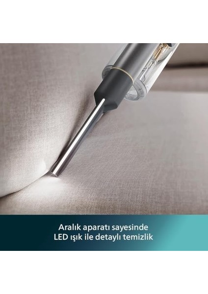 7000 Serisi Kablosuz Elektrikli Süpürge – Powercyclone 12, 80 Dakika Kullanım Süresi, Islak Temizlik Için Modül, -Alerji Filtre, El Süpürgesi Modu, 5 Yıl (XC7053/01) fiyatları