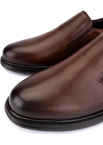 Erkek Hakiki Deri Kahverengi Casual Ayakkabı 298 2791-2087 Erk Ayk SK25-26 Fındık Atlas modelleri