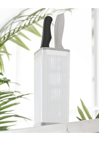 High-Tech Tezgah Üstü Bıçak Beyaz