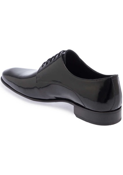 Siyah Hakiki Rugan Deri Erkek Klasik Ayakkabı - E24I1AY56921-A07