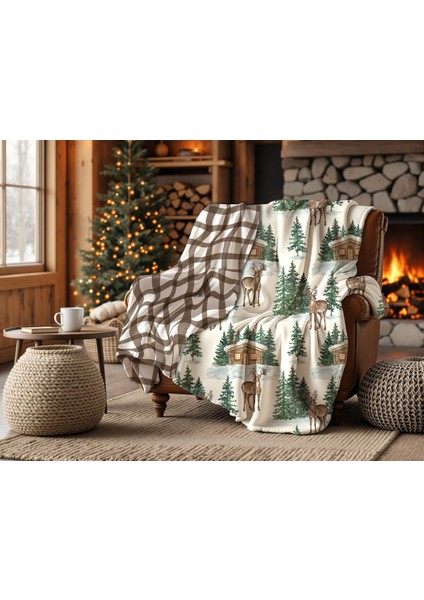 Winterfell Yün-Kadife Tv Battaniyesi 140X190