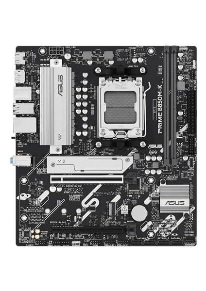 Prıme B850M-K Amd B850 Am5 Ddr5 8200 Dp HDMI Çift M2 Usb3.2 Aura Rgb 2.5gbit Lan Matx 8+2+1 Güç Aşamaları, 1xgen5 M.2, Advanced Aı Pc-Ready modelleri