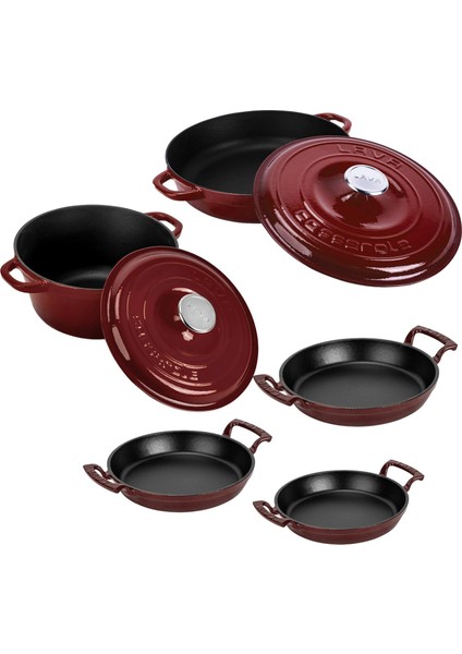 Döküm Bordo 7 Parça Tencere & Tava Seti – Göz Alıcı Renk, Eşsiz Lezzet fiyatları