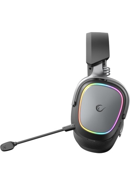 Retsu Siyah/gri Kablosuz 2.4g+ Bluetooth Kumaş ve Deri Protein Earpad Mikrofonlu Oyuncu Kulaklığı fiyatları