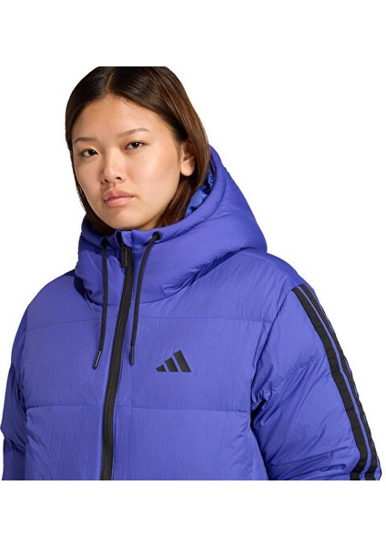 W Ess 3s P D Ho Kadın Outdoor Mont JW9109 Mavi fırsatları