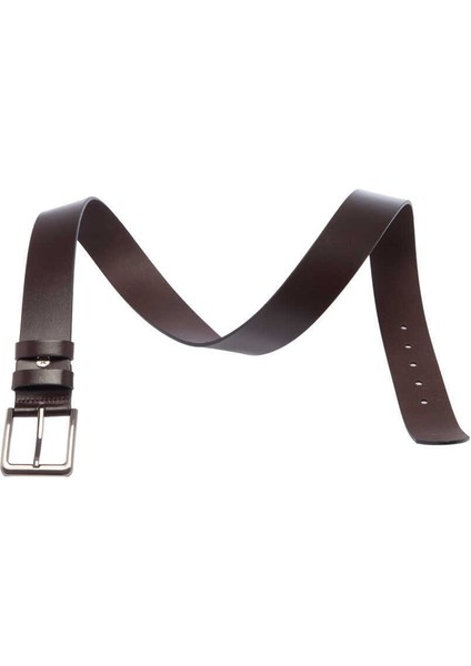Kahve Hakiki Deri Erkek Kemer - S1EK00000361-B14 fırsatları