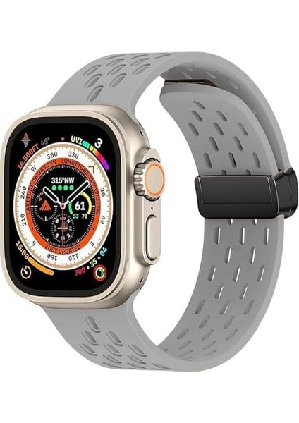 Için Manyetik Ter Önleyici Spor Kordon, Suya Dayanıklı, Nefes Alabilen Silikon Kayışlar. Iwatch Ultra Se Serisi 9/8/7/6/5/4/3/2/1,kadın Erkekler Için, 42MM 44MM 45MM 49MM, fiyatları