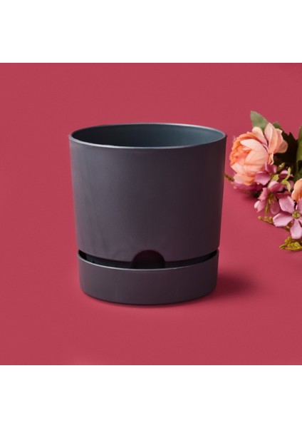 Begonya Saksı - Antrasit - 950 ml modelleri