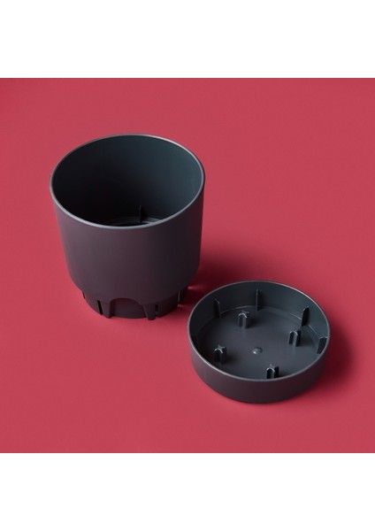 Begonya Saksı - Antrasit - 950 ml indirimleri