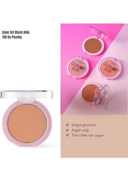 Callista Color Art Blush Allık 120 So Peachy