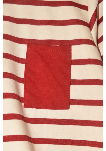 Erkek Çocuk Çizgili Supreme Kumaş Cep Detaylı Paça Ribanalı Takım - 1039698 fırsatları