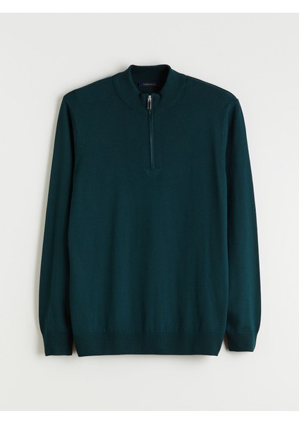 Yeni Sezon Dik Yaka Erkek Triko Kazak indirimleri