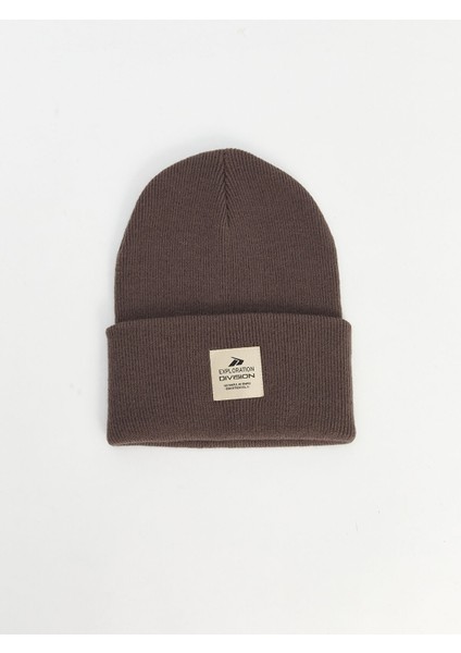 Yeni Sezon Etiket Nakışlı Erkek Bere