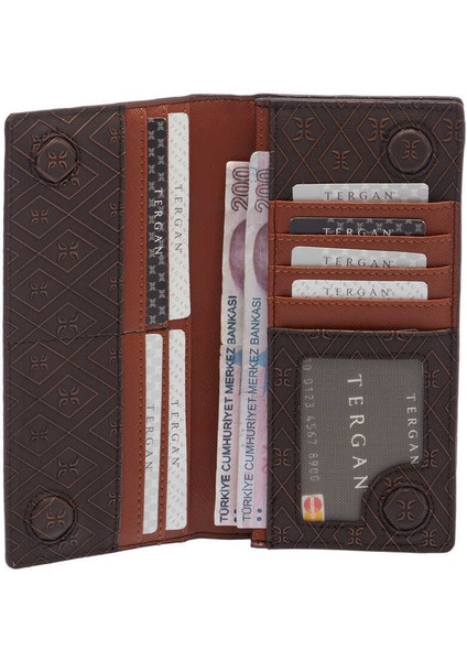Kahve Print Kadın Cüzdan - S1CB00055817-R9C