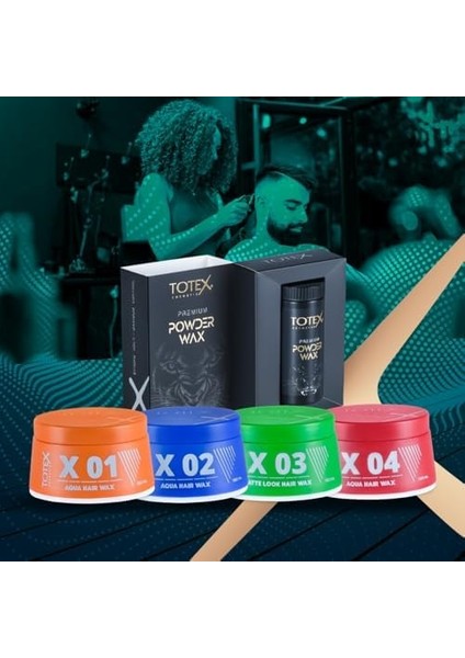 Totex x 04 Saç Şekillendirici Aqua Jel Wax | Saç Kenar Kontrolü | Ultra Yüksek Tutuş & Maksimum Kontrol | Unisex Parfüm Kokulu 150ML