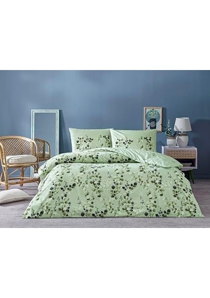 Leif Ranforce Tek Kişilik Nevresim Takımı Yeşil fiyatları