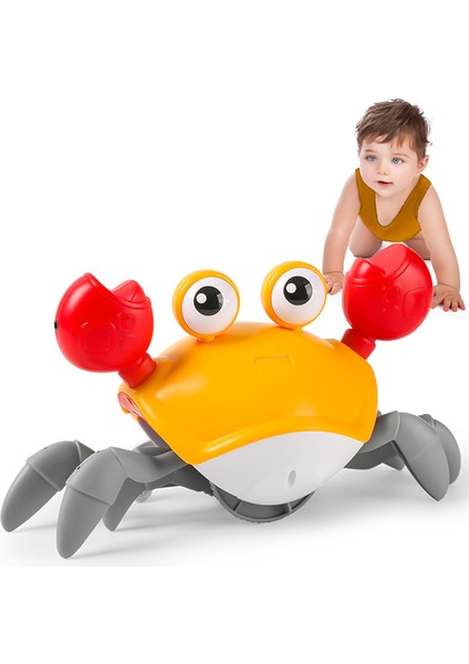 Işıklı Sensörlü Yengeç Turuncu QC3Y fiyatları