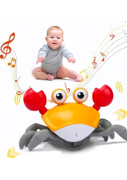 Işıklı Sensörlü Yengeç Turuncu QC3Y indirimleri