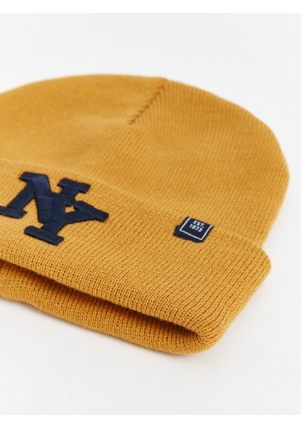 Yeni Sezon Yazı Nakışlı Erkek Bere modelleri