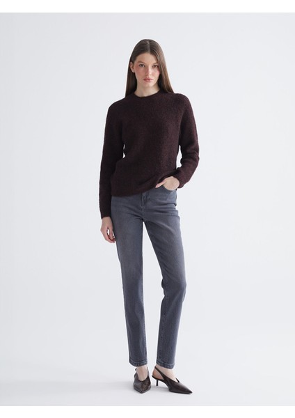 Yeni Sezon Mom Fit Kadın Jean Pantolon