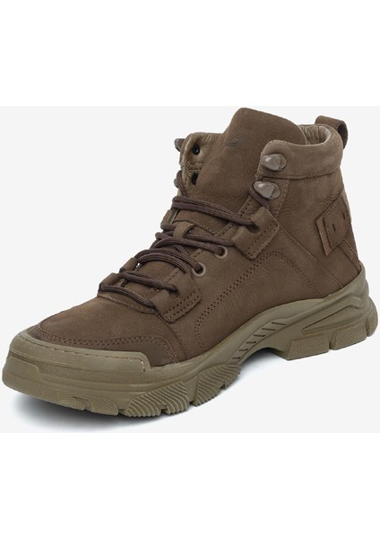 Erkek Duman Hakiki Deri Casual Bot 4K1UB14992L