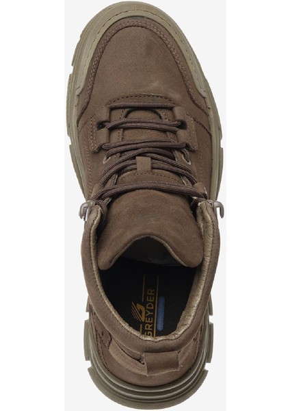 Erkek Duman Hakiki Deri Casual Bot 4K1UB14992L