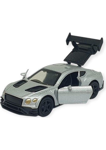 Çek Bırak Metal Küçük Arabalar 8 cm - 6411A-16 - Gümüş fırsatları