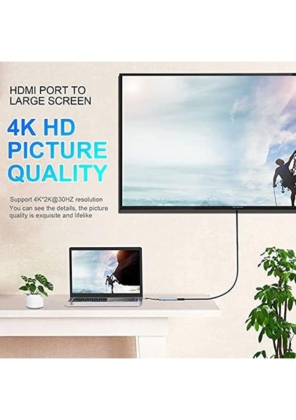 Szpacmate USB C Hub, Yerleştirme Istasyonu, 11'i 1 Arada USB C Adaptörü, 4K Hdmı, Vga, USB 3.0 Bağlantı Noktaları, C Tipi Pd, Gigablit Ethernet, Sd/tf Kartları, 3,5 mm Aux, MacBook Pro/air ile Uyumlu, Daha Fazla C Tipi Cihazlar fiyatları