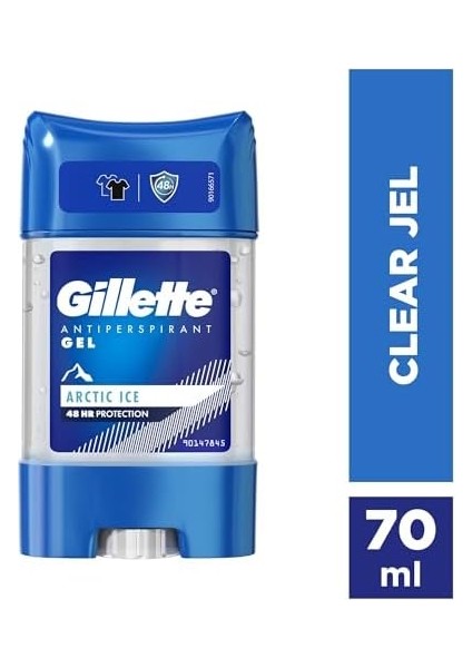 Gillette Clear Jel Arctic Ice Antiperspirant Deodorant 70 ml modelleri