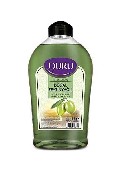 Duru Natural Olive Zeytinyağlı Sıvı Sabun, 1.5 Lt modelleri