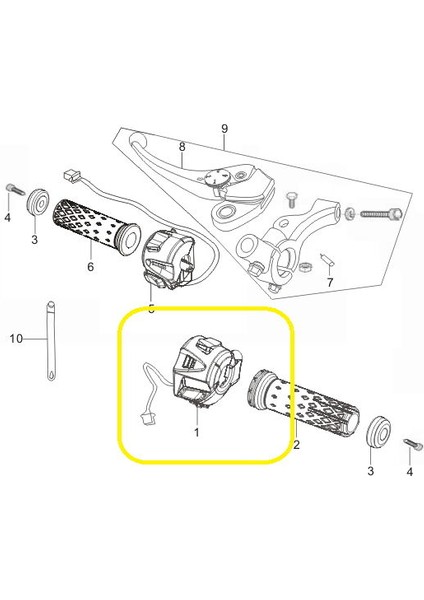 GV650 Marş Anahtarı Sağ fiyatları