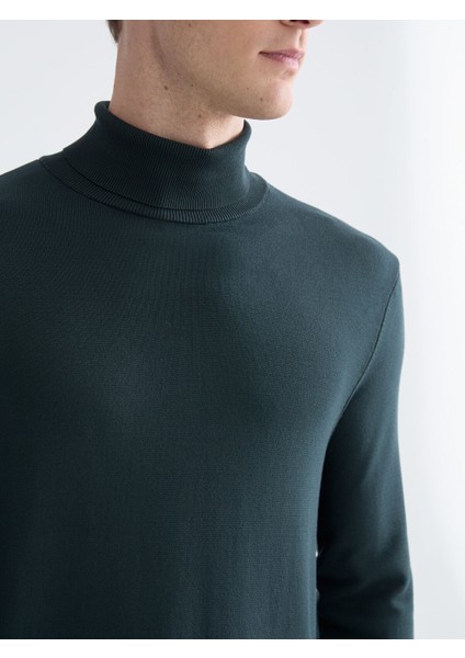 Yeni Sezon Balıkçı Yaka Erkek Triko Kazak modelleri