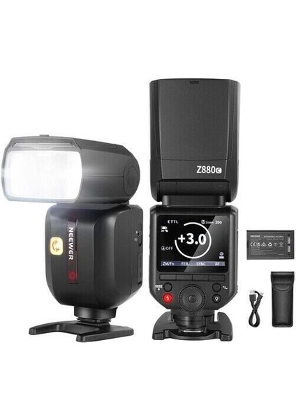 Z880-C Ttl Tepe Flaşı-Canon