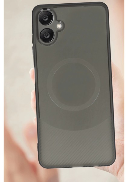 Samsung A06 Kılıf Maya Karbon Kapak - Gri modelleri