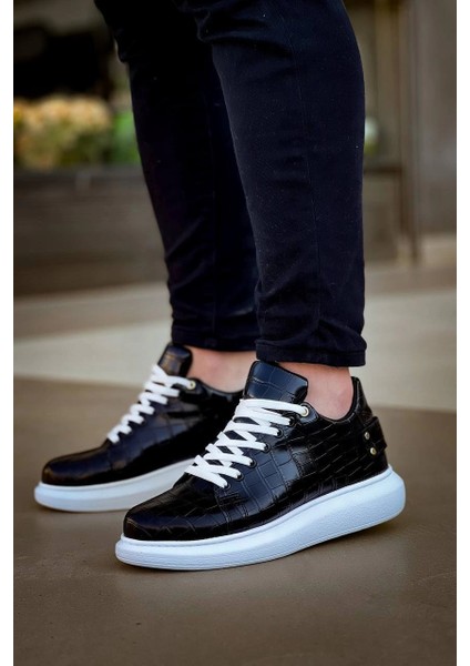 Yzlal KB047 Kuback Siyah Crocodile Günlük Erkek Ayakkabı (Numara: 41) fiyatları