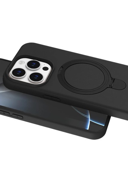 Apple Iphone 14 Pro Max Regal Magsafe Standlı Kapak - Siyah fırsatları