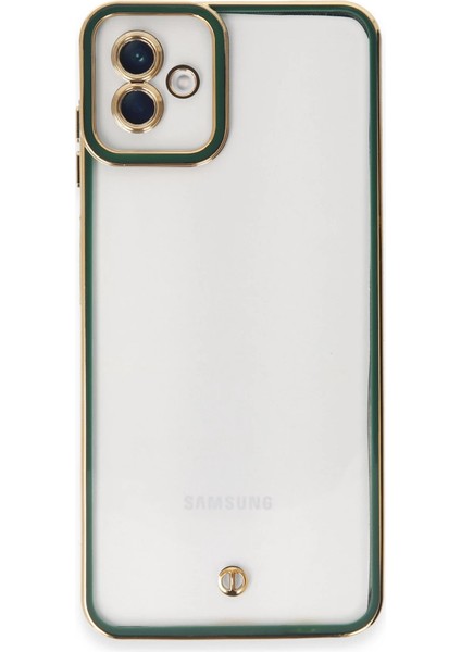 Samsung Galaxy A04 Kılıf Liva Lens Silikon - Yeşil fiyatları