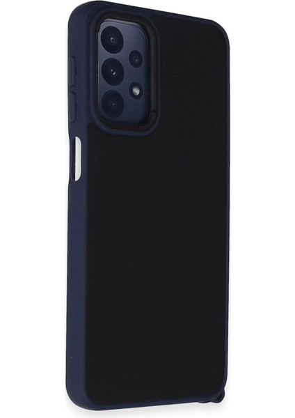 Samsung Galaxy A23 4g Kılıf Elegant Kapak - Lacivert